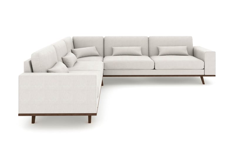 Copenhagen 6-sits L-formad Hörnsoffa i Tyg - Ljusgrå - Möbler - Soffa - Hörnsoffa