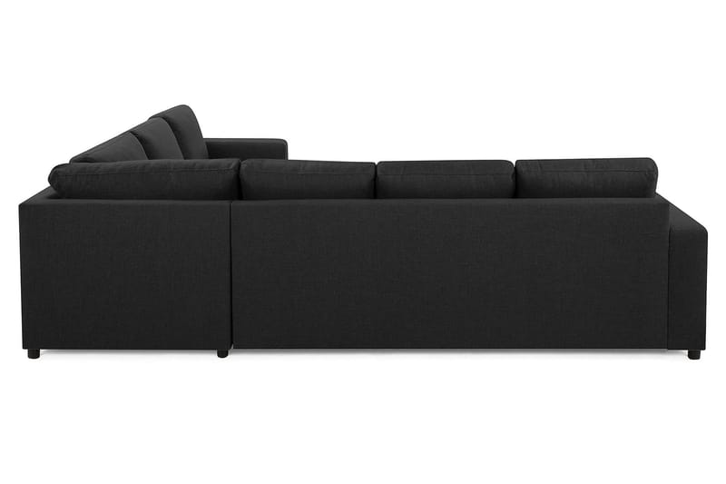Crazy 5-sits Vändbar L-formad Large Hörnsoffa i Tyg - Antracit - Möbler - Soffa - Hörnsoffa