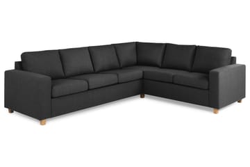 Crazy 5-sits Vändbar L-formad Large Hörnsoffa i Tyg - Antracit - Möbler - Soffa - Hörnsoffa