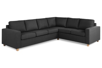 Crazy 5-sits Vändbar L-formad Large Hörnsoffa i Tyg - Antracit - Möbler - Soffa - Hörnsoffa