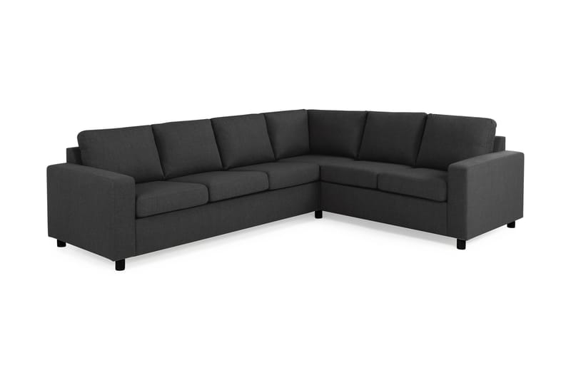 Crazy 5-sits Vändbar L-formad Large Hörnsoffa i Tyg - Antracit - Möbler - Soffa - Hörnsoffa