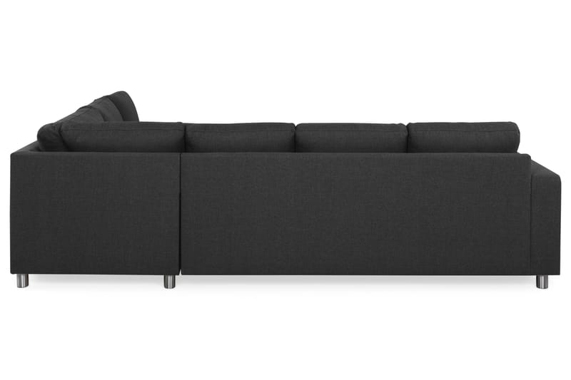 Crazy 5-sits Vändbar L-formad Large Hörnsoffa i Tyg - Antracit - Möbler - Soffa - Hörnsoffa
