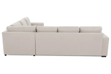 Crazy 5-sits Vändbar L-formad Large Hörnsoffa i Tyg - Beige - Möbler - Soffa - Hörnsoffa