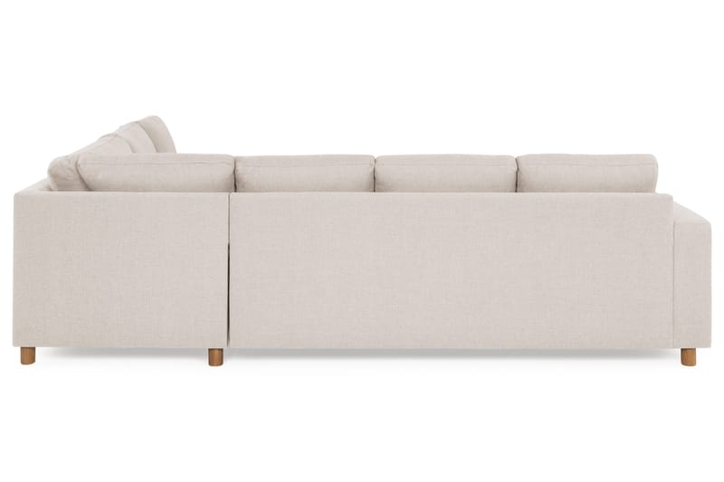Crazy 5-sits Vändbar L-formad Large Hörnsoffa i Tyg - Beige - Möbler - Soffa - Hörnsoffa