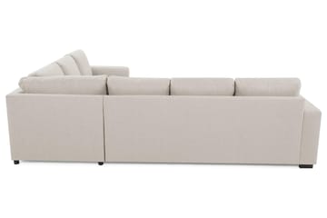 Crazy 5-sits Vändbar L-formad Large Hörnsoffa i Tyg - Beige - Möbler - Soffa - Hörnsoffa