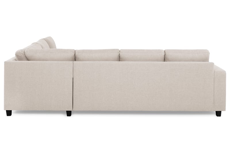 Crazy 5-sits Vändbar L-formad Large Hörnsoffa i Tyg - Beige - Möbler - Soffa - Hörnsoffa