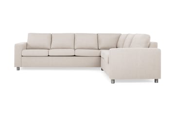 Runda Metallben - Beige