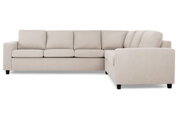 Crazy 5-sits Vändbar L-formad Large Hörnsoffa i Tyg - Beige - Möbler - Soffa - Hörnsoffa