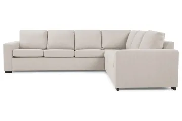 Crazy 5-sits Vändbar L-formad Large Hörnsoffa i Tyg - Beige - Möbler - Soffa - Hörnsoffa