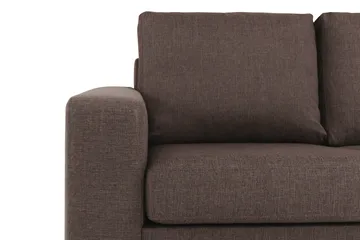 Crazy 5-sits Vändbar L-formad Large Hörnsoffa i Tyg - Brun - Möbler - Soffa - Hörnsoffa