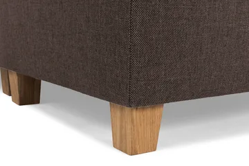 Crazy 5-sits Vändbar L-formad Large Hörnsoffa i Tyg - Brun - Möbler - Soffa - Hörnsoffa