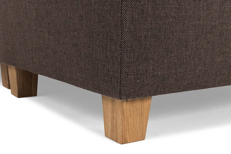 Crazy 5-sits Vändbar L-formad Large Hörnsoffa i Tyg - Brun - Möbler - Soffa - Hörnsoffa