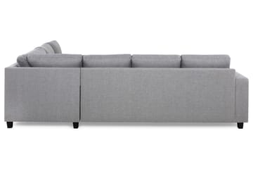 Crazy 5-sits Vändbar L-formad Large Hörnsoffa i Tyg - Grå - Möbler - Soffa - Hörnsoffa
