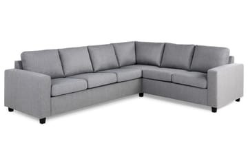 Crazy 5-sits Vändbar L-formad Large Hörnsoffa i Tyg - Grå - Möbler - Soffa - Hörnsoffa