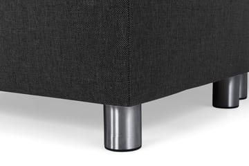 Crazy 5-sits Vänstervänd U-formad Hörnsoffa med divan i Tyg - Antracit - Möbler - Soffa - Hörnsoffa - Hörnsoffa med divan