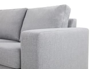 Crazy 5-sits Vänstervänd U-formad Hörnsoffa med divan i Tyg - Grå - Möbler - Soffa - Hörnsoffa - Hörnsoffa med divan