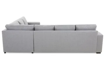 Crazy 5-sits Vänstervänd U-formad Hörnsoffa med divan i Tyg - Grå - Möbler - Soffa - Hörnsoffa