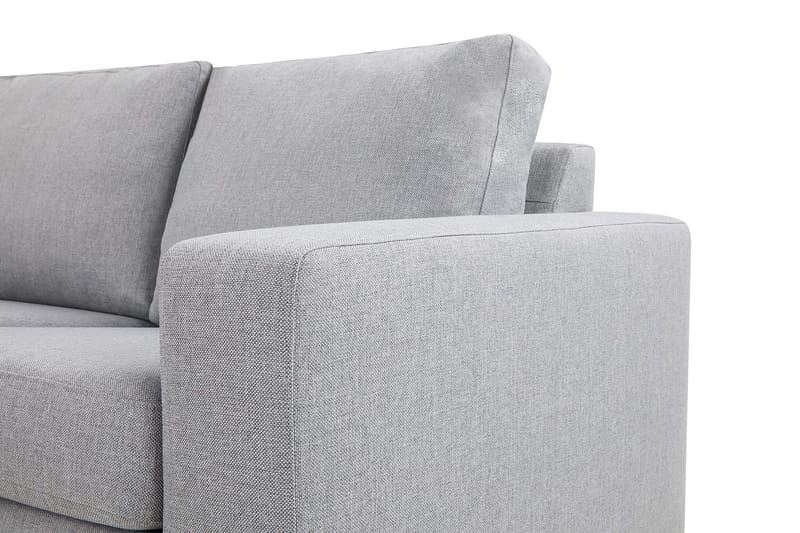 Crazy 5-sits Vänstervänd U-formad Hörnsoffa med divan i Tyg - Grå - Möbler - Soffa - Hörnsoffa