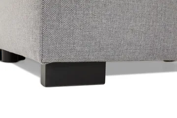 Crazy 5-sits Vänstervänd U-formad Hörnsoffa med divan i Tyg - Grå - Möbler - Soffa - Hörnsoffa