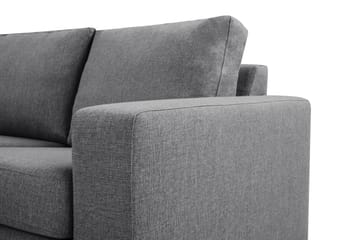 Crazy 5-sits Vänstervänd U-formad Hörnsoffa med divan i Tyg - Mörkgrå - Möbler - Soffa - Hörnsoffa - Hörnsoffa med divan