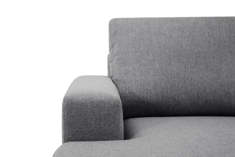 Crazy 5-sits Vänstervänd U-formad Hörnsoffa med divan i Tyg - Mörkgrå - Möbler - Soffa - Hörnsoffa - Hörnsoffa med divan