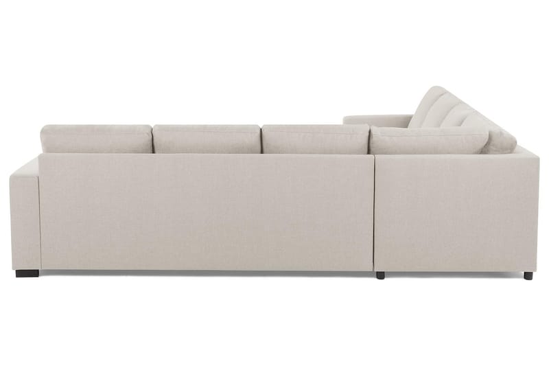 Crazy 6-sits Vändbar L-formad X-Large Hörnsoffa i Tyg - Beige - Möbler - Soffa - Hörnsoffa
