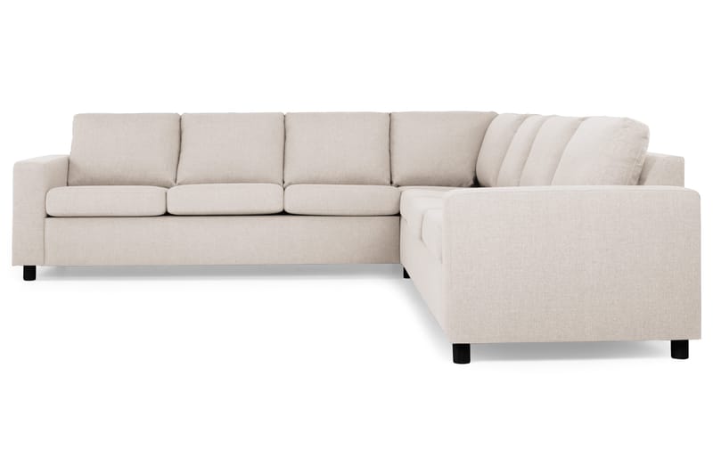 Crazy 6-sits Vändbar L-formad X-Large Hörnsoffa i Tyg - Beige - Möbler - Soffa - Hörnsoffa