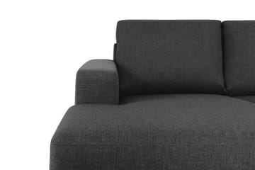 Crazy 6-sits Vänstervänd U-formad Large Hörnsoffa med divan i Tyg - Antracit - Möbler - Soffa - Hörnsoffa - Hörnsoffa med divan