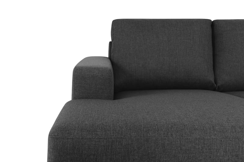 Crazy 6-sits Vänstervänd U-formad Large Hörnsoffa med divan i Tyg - Antracit - Möbler - Soffa - Hörnsoffa - Hörnsoffa med divan