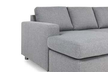 Crazy 6-sits Vänstervänd U-formad Large Hörnsoffa med divan i Tyg - Grå - Möbler - Soffa - Hörnsoffa - Hörnsoffa med divan