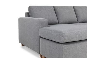 Crazy 6-sits Vänstervänd U-formad Large Hörnsoffa med divan i Tyg - Grå - Möbler - Soffa - Hörnsoffa - Hörnsoffa med divan
