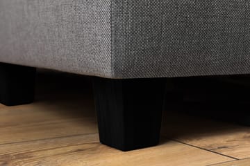 Crazy 6-sits Vänstervänd U-formad Large Hörnsoffa med divan i Tyg - Grå - Möbler - Soffa - Hörnsoffa - Hörnsoffa med divan