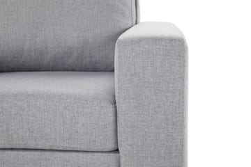 Crazy 6-sits Vänstervänd U-formad Large Hörnsoffa med divan i Tyg - Grå - Möbler - Soffa - Hörnsoffa - Hörnsoffa med divan