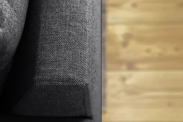 Crazy 6-sits Vänstervänd U-formad Large Hörnsoffa med divan i Tyg - Mörkgrå - Möbler - Soffa - Hörnsoffa - Hörnsoffa med divan