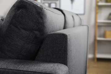 Crazy 6-sits Vänstervänd U-formad Large Hörnsoffa med divan i Tyg - Mörkgrå - Möbler - Soffa - Hörnsoffa - Hörnsoffa med divan