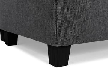 Crazy 6-sits Vänstervänd U-formad Large Hörnsoffa med divan i Tyg - Mörkgrå - Möbler - Soffa - Hörnsoffa - Hörnsoffa med divan