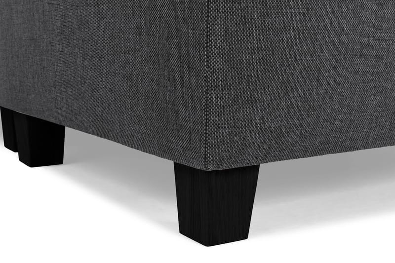 Crazy 6-sits Vänstervänd U-formad Large Hörnsoffa med divan i Tyg - Mörkgrå - Möbler - Soffa - Hörnsoffa - Hörnsoffa med divan