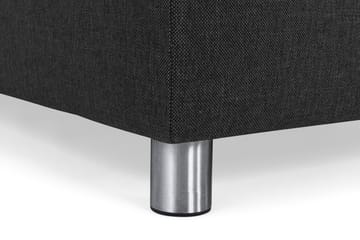 Crazy 6-sits Vänstervänd U-formad X-Large Hörnsoffa med divan i Tyg - Antracit - Möbler - Soffa - Hörnsoffa - Hörnsoffa med divan