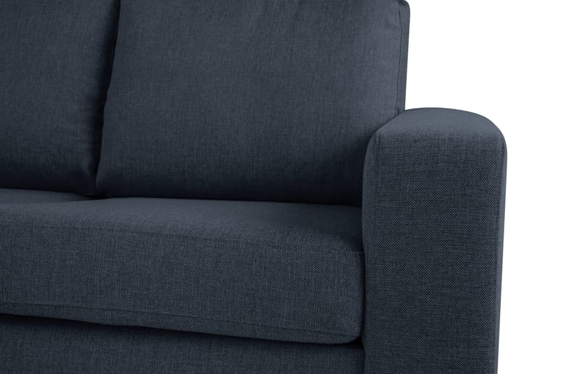 Crazy 6-sits Vänstervänd U-formad X-Large Hörnsoffa med divan i Tyg - Blå - Möbler - Soffa - Hörnsoffa - Hörnsoffa med divan