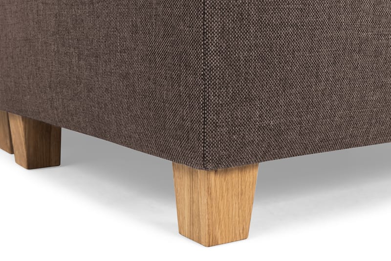 Crazy 6-sits Vänstervänd U-formad X-Large Hörnsoffa med divan i Tyg - Brun - Möbler - Soffa - Hörnsoffa - Hörnsoffa med divan