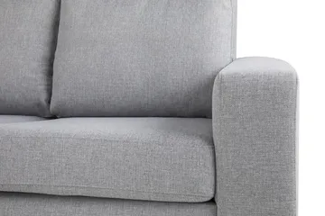 Crazy 6-sits Vänstervänd U-formad X-Large Hörnsoffa med divan i Tyg - Grå - Möbler - Soffa - Hörnsoffa - Hörnsoffa med divan