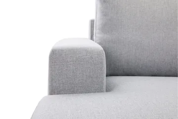 Crazy 6-sits Vänstervänd U-formad X-Large Hörnsoffa med divan i Tyg - Grå - Möbler - Soffa - Hörnsoffa - Hörnsoffa med divan