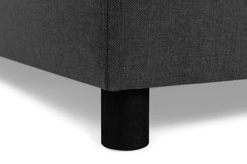 Crazy 6-sits Vänstervänd U-formad X-Large Hörnsoffa med divan i Tyg - Mörkgrå - Möbler - Soffa - Hörnsoffa - Hörnsoffa med divan