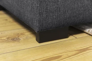 Crazy 6-sits Vänstervänd U-formad X-Large Hörnsoffa med divan i Tyg - Mörkgrå - Möbler - Soffa - Hörnsoffa - Hörnsoffa med divan