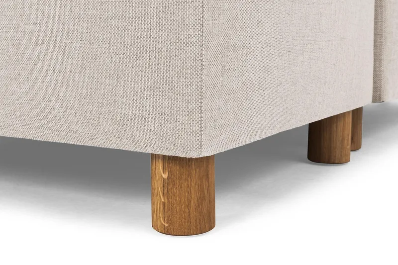 Crazy 7-sits Högervänd U-formad XX-Large Hörnsoffa med divan i Tyg - Beige - Möbler - Soffa - Hörnsoffa - Hörnsoffa med divan