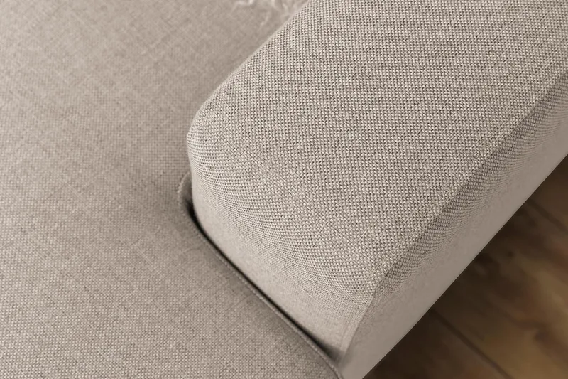 Crazy 7-sits Högervänd U-formad XX-Large Hörnsoffa med divan i Tyg - Beige - Möbler - Soffa - Hörnsoffa - Hörnsoffa med divan