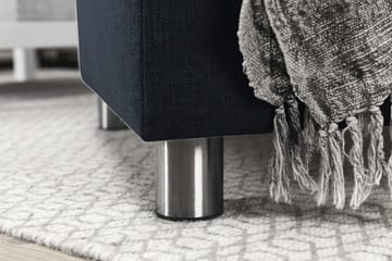 Crazy 7-sits Högervänd U-formad XX-Large Hörnsoffa med divan i Tyg - Blå - Möbler - Soffa - Hörnsoffa - Hörnsoffa med divan