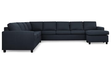 Crazy 7-sits Högervänd U-formad XX-Large Hörnsoffa med divan i Tyg - Blå - Möbler - Soffa - Hörnsoffa - Hörnsoffa med divan