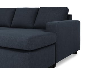 Crazy 7-sits Högervänd U-formad XX-Large Hörnsoffa med divan i Tyg - Blå - Möbler - Soffa - Hörnsoffa - Hörnsoffa med divan