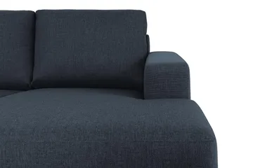 Crazy 7-sits Högervänd U-formad XX-Large Hörnsoffa med divan i Tyg - Blå - Möbler - Soffa - Hörnsoffa - Hörnsoffa med divan